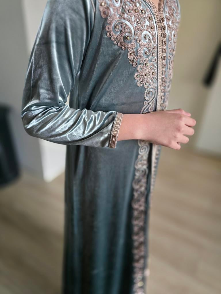 Marokkaanse kaftan voor meisjes (7-10 jaar), Ophalen of Verzenden, Zo goed als nieuw, Meisje