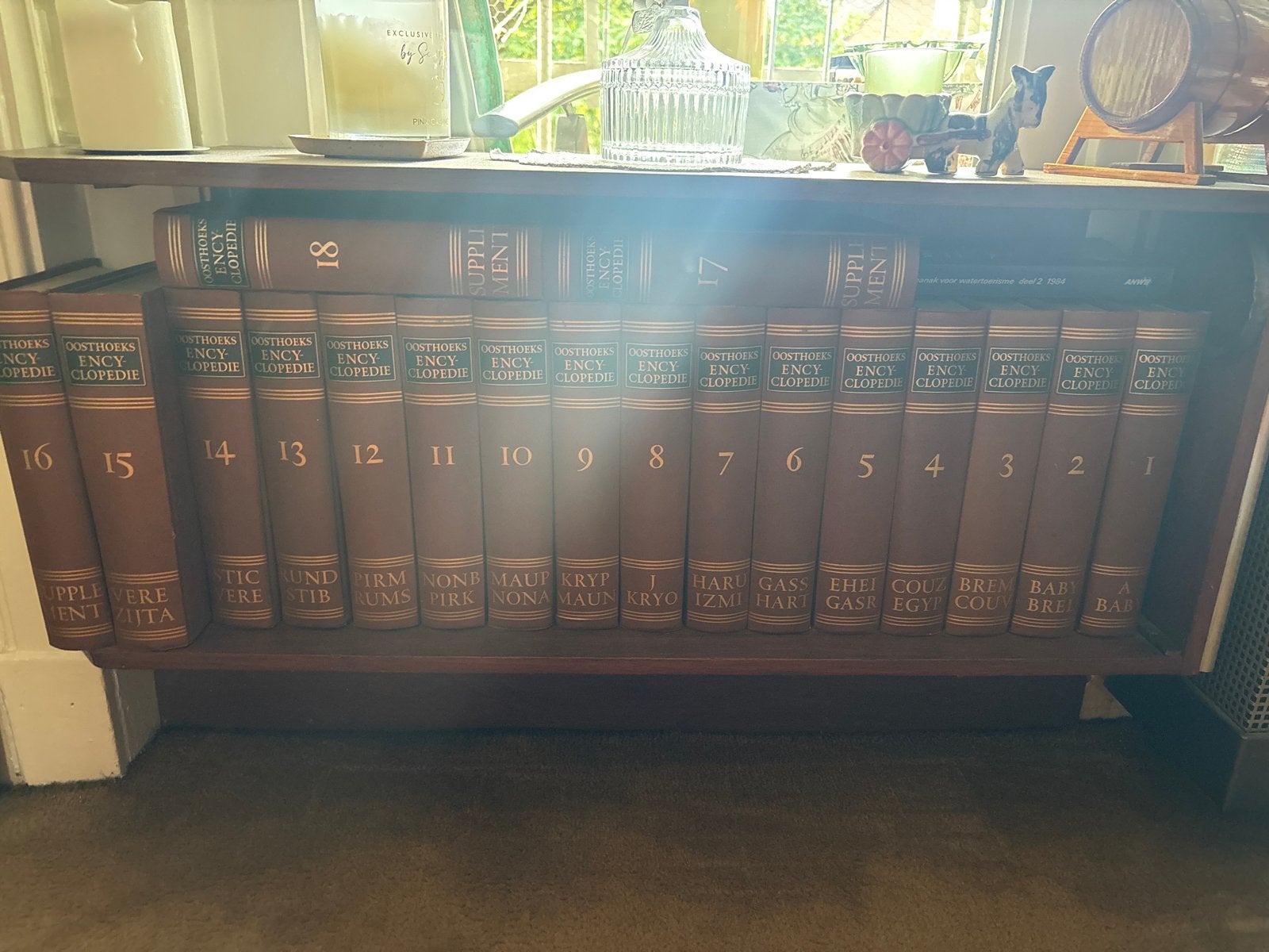 Oosthoeks Encyclopedie - Complete Serie (18 delen), Boeken, Ophalen, Zo goed als nieuw, Algemeen, Complete serie