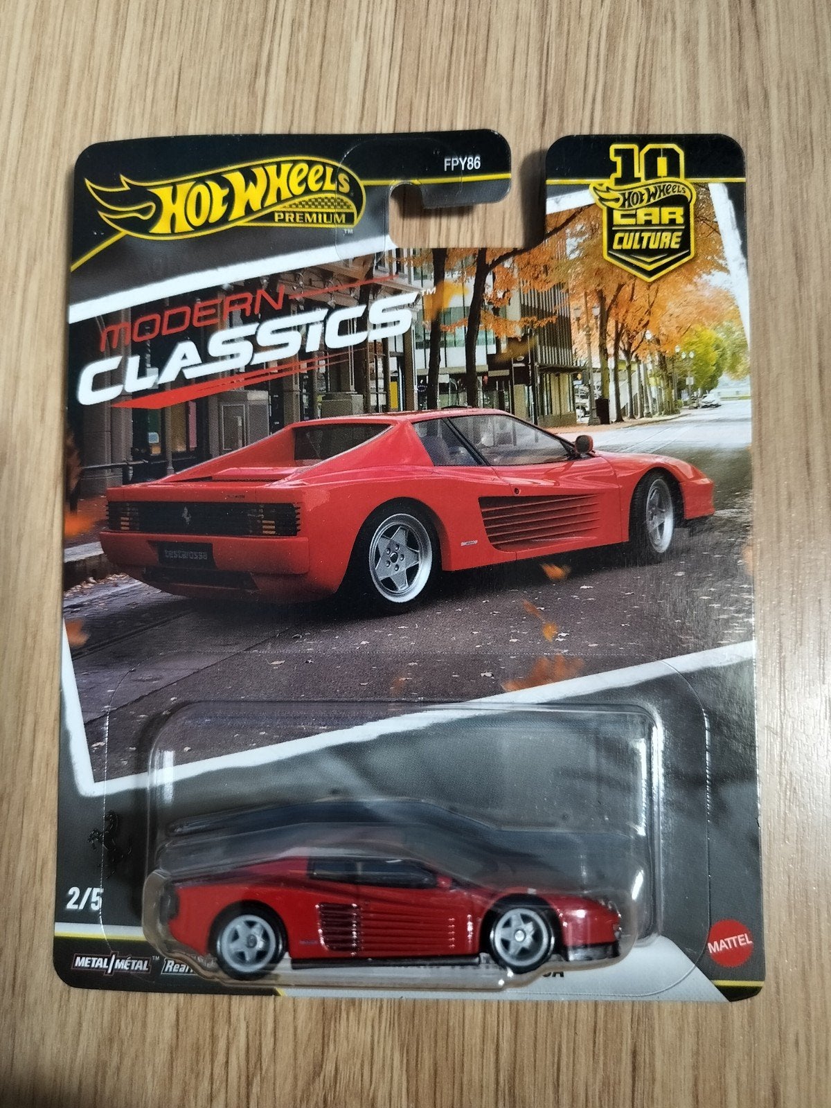 Hotwheels Ferrari testarossa, Ophalen, Nieuw, Auto
