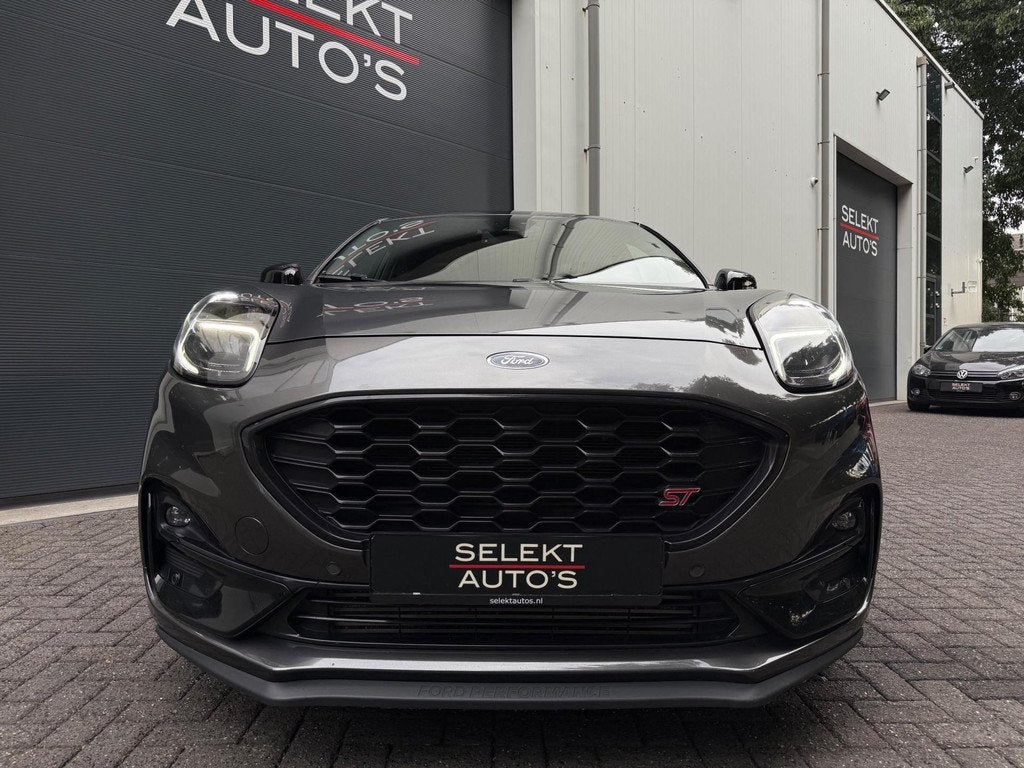 Ford Puma 1.5 EcoBoost ST X Performance Pack 200 Pk Panorama, Auto's, Ford, 15 km/l, Zwart, Origineel Nederlands, Bedrijf