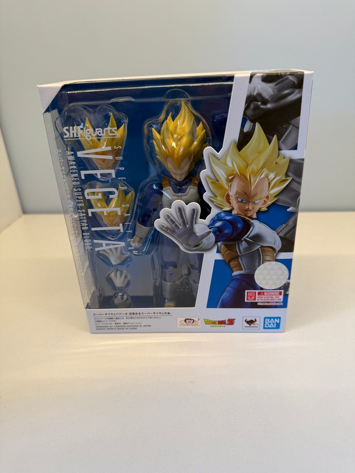 S.H. Figuarts Dragon Ball Z | Vegeta Awakening Super Saiyan, Verzamelen, Ophalen of Verzenden, Nieuw