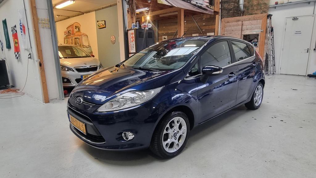 Ford Fiesta 1.25 Titanium Clima, Bluetooth, NAP, Cruisecontr, Auto's, Voorwielaandrijving, Parkeersensor, Stof, 1242 cc