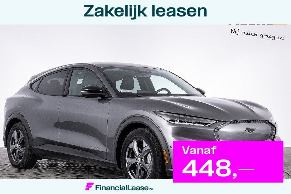 Ford Mustang Mach-E 75 kWh *SOH 94.3%* B&O | LEDER | Full LE, 12 maanden, Gebruikt, 1 kg, Leder