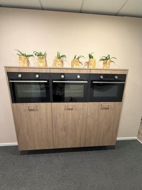 Rotpunkt kastenwand + 3 ATAG inbouw combi-ovens (ongebruikt), Ophalen, Meerkleurig, 150 tot 200 cm, Nieuw