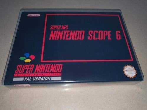 Super NES Nintendo Scope 6 SNES Game Case, Avontuur en Actie, Verzenden, 1 speler, Zo goed als nieuw