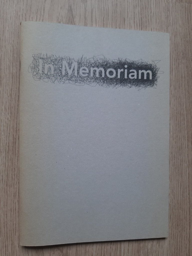 Register getiteld: "In Memoriam", Verzenden, Meerdere auteurs, 20e eeuw of later, Gelezen