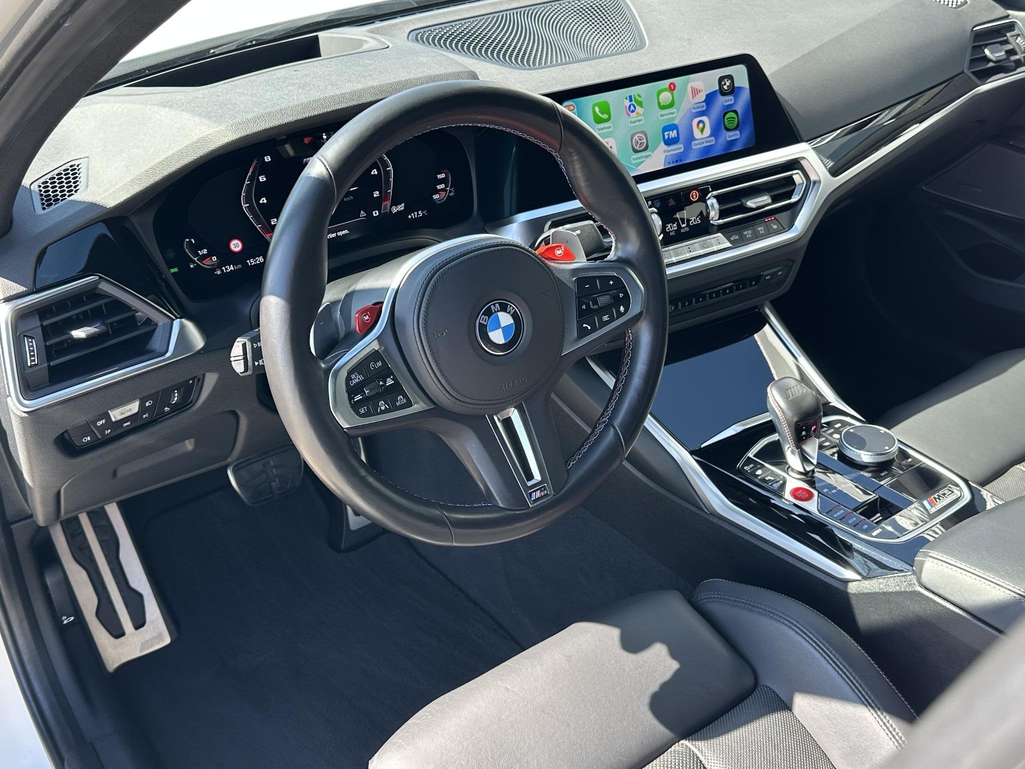 BMW 3-serie M3 Competition 510pk | Head up | Harman Kardon |, Auto's, Automaat, Achterwielaandrijving, Gebruikt, Met garantie (alle)
