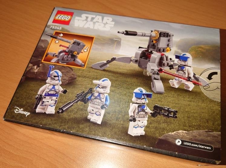 LEGO Star Wars Clone Trooper Battle Pack (75345), Kinderen en Baby's, Speelgoed | Duplo en Lego, Star Wars, Lego, Nieuw, Ophalen of Verzenden