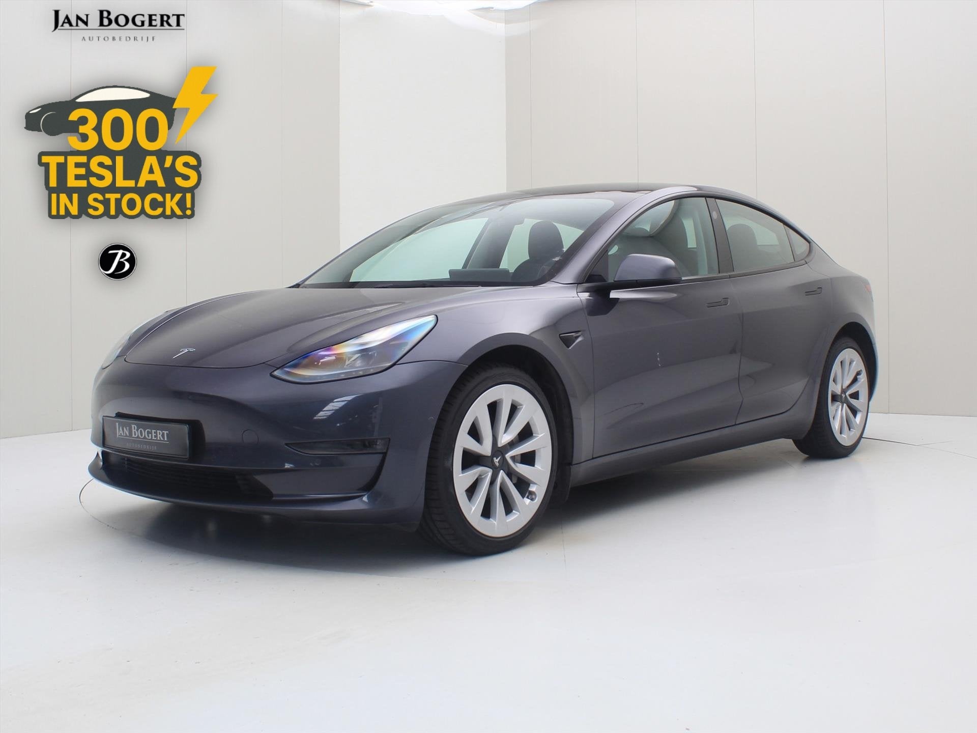 Tesla Model 3 Long-Range AWD 351pk 75 kWh 92.8% SoH UPGRADE, Auto's, Automaat, Gebruikt, Zwart, Zwart