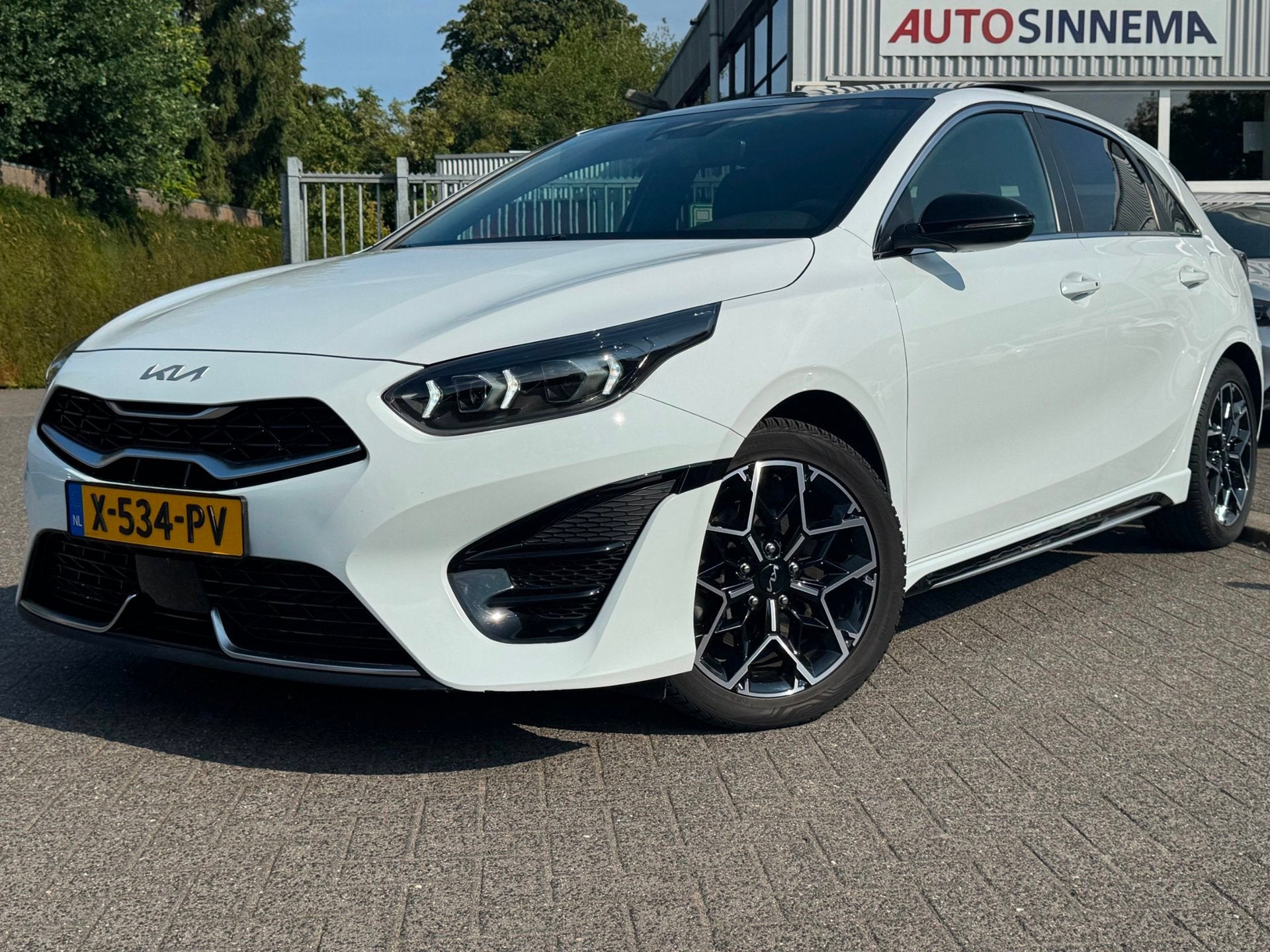 Kia Ceed 1.0 T-GDi GT-Line | All Season | Panoramadak | Stuu, Voorwielaandrijving, Gebruikt, Euro 6, Wit