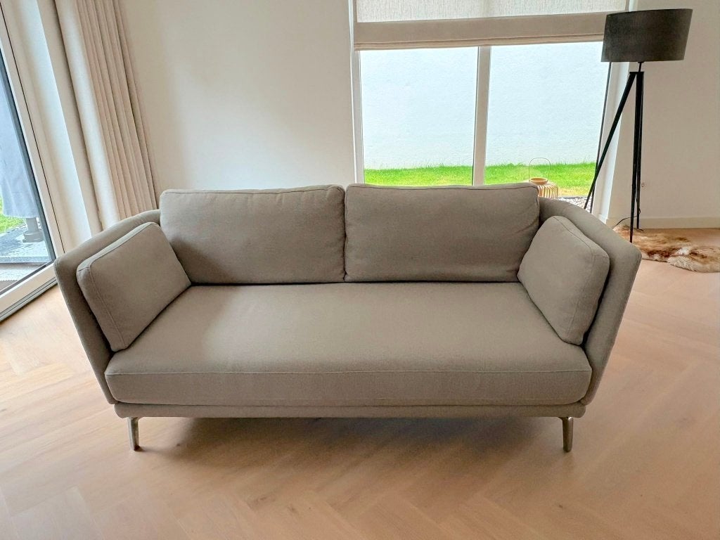 Rolf Benz Rondo  designbank 200 cm., Ophalen, 150 tot 200 cm, Tweepersoons, 75 tot 100 cm