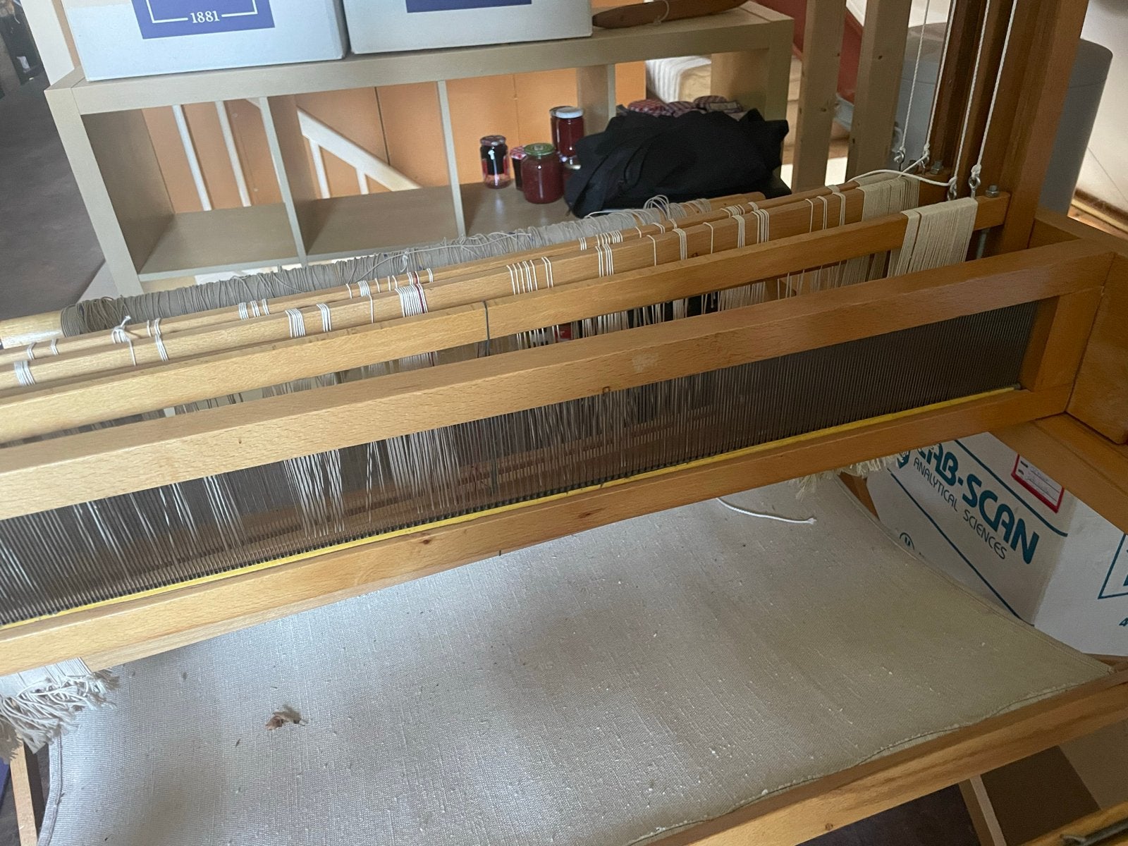 Houten weefgetouw, Ophalen, Gebruikt, Overige typen