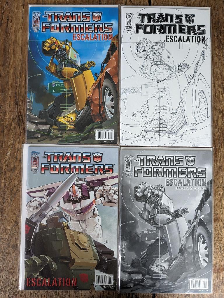 Transformers comics Escalation, Boeken, Strips | Comics, Meerdere comics, Ophalen of Verzenden, Zo goed als nieuw, Amerika