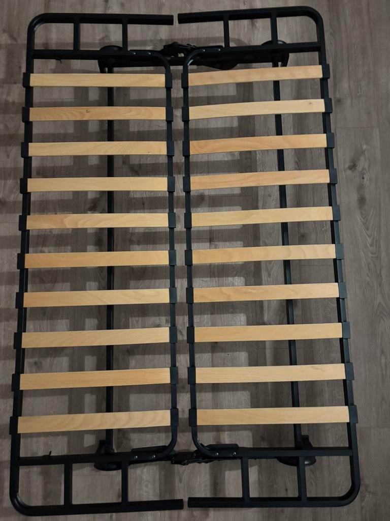 Bedbank 120*200, Ophalen, Zo goed als nieuw, Twijfelaar, 120 cm