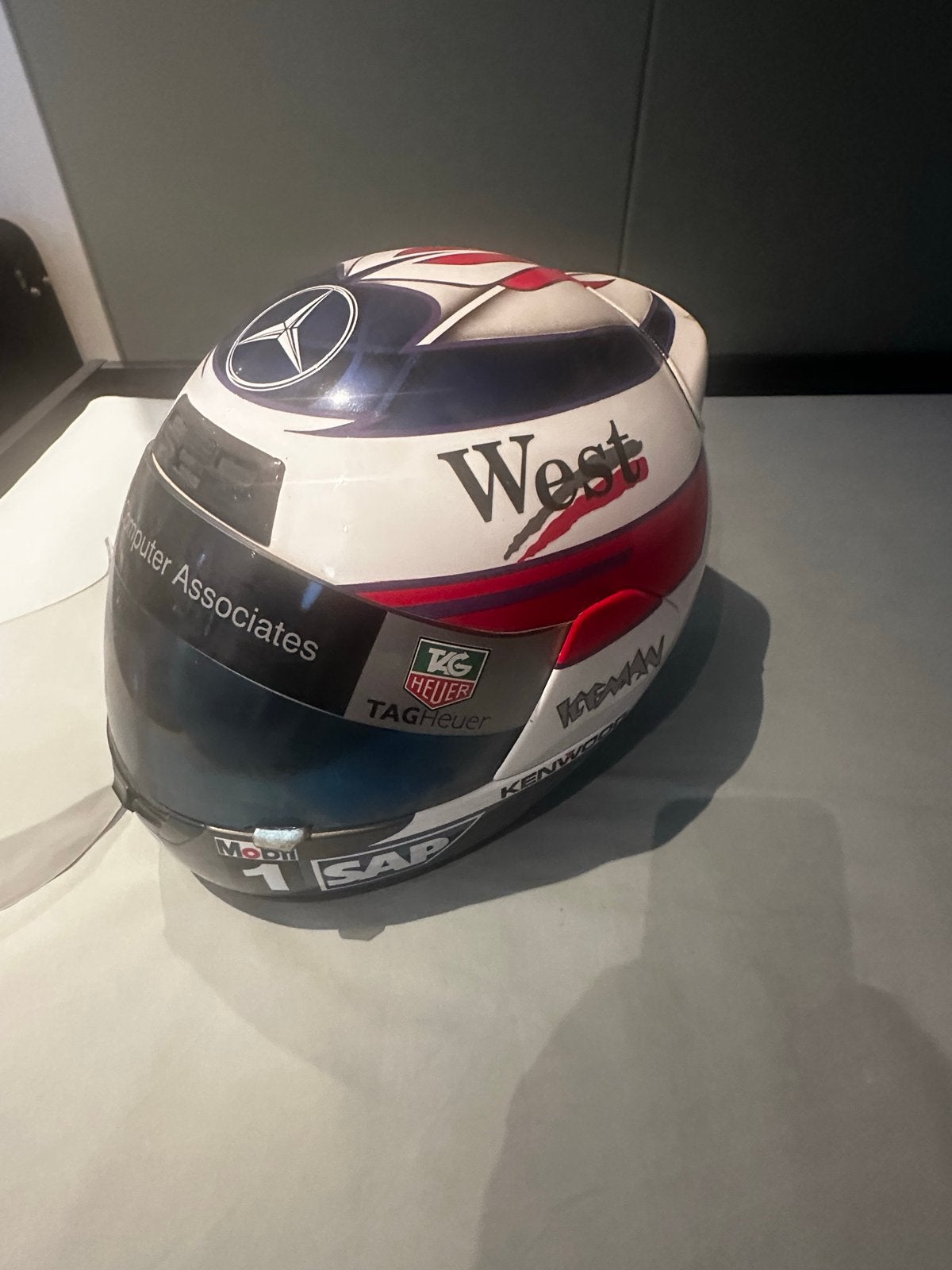 Kimi Räikkönen McLaren Mercedes F1 helm replica -MX-600 - XL, XL, Integraalhelm, Tweedehands, Ophalen