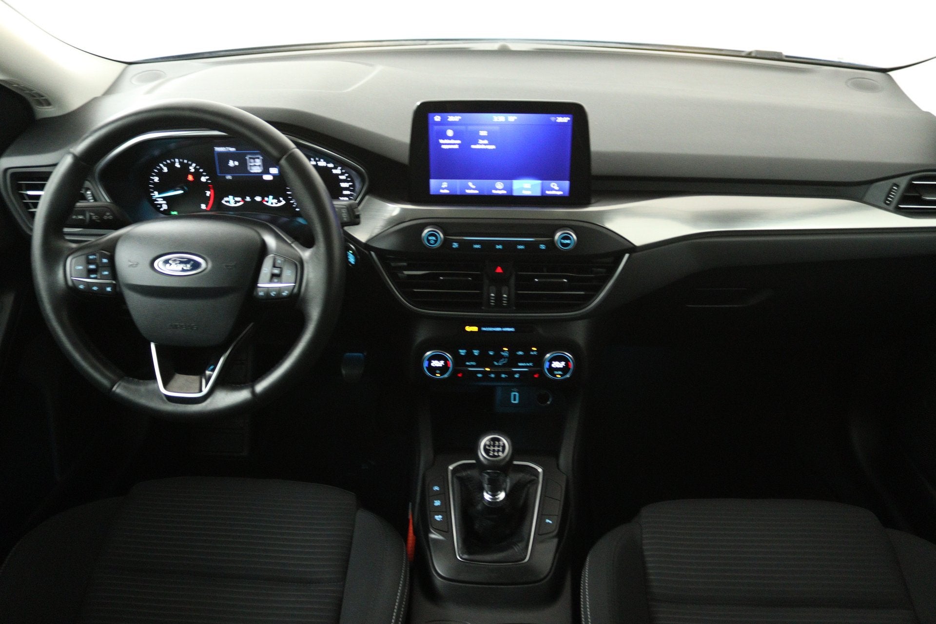 Ford FOCUS Wagon 1.5 EcoBoost Titanium Business (STOEL/STUUR, Stof, Blauw, Origineel Nederlands, Handgeschakeld