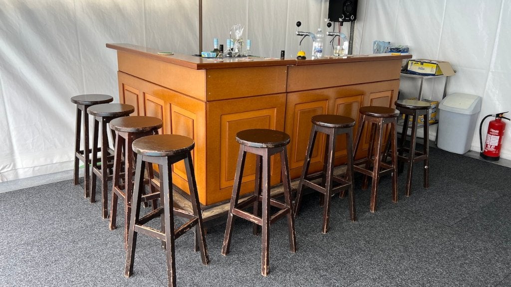 Mobiele bar met tap installatie, Ophalen, Gebruikt