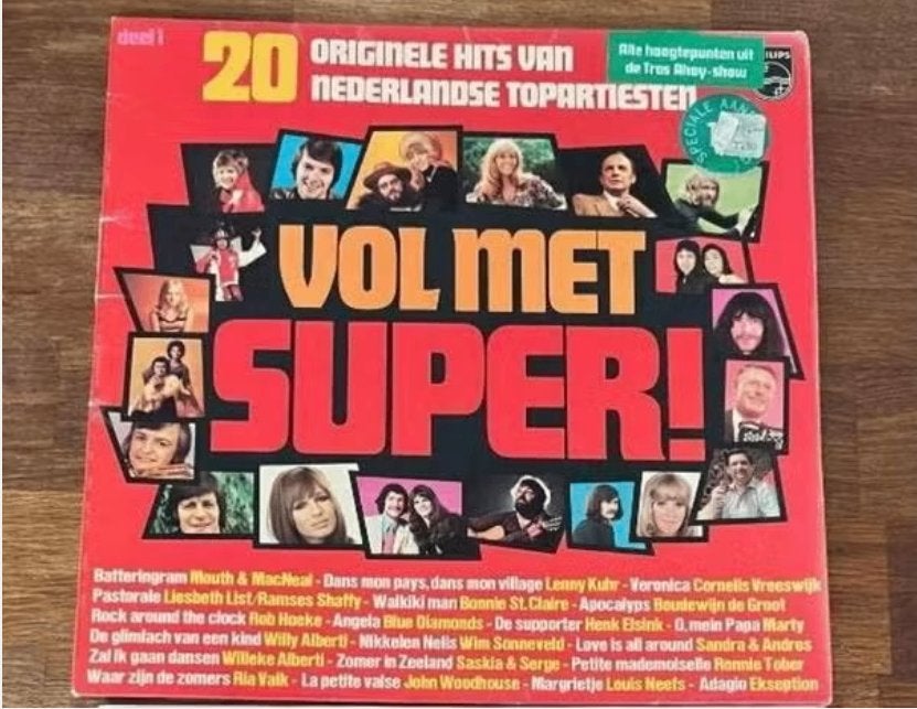 LP 20 Orginele Hits van Nederlandse Artiesten, Cd's en Dvd's, LP, Ophalen of Verzenden, Zo goed als nieuw, Pop