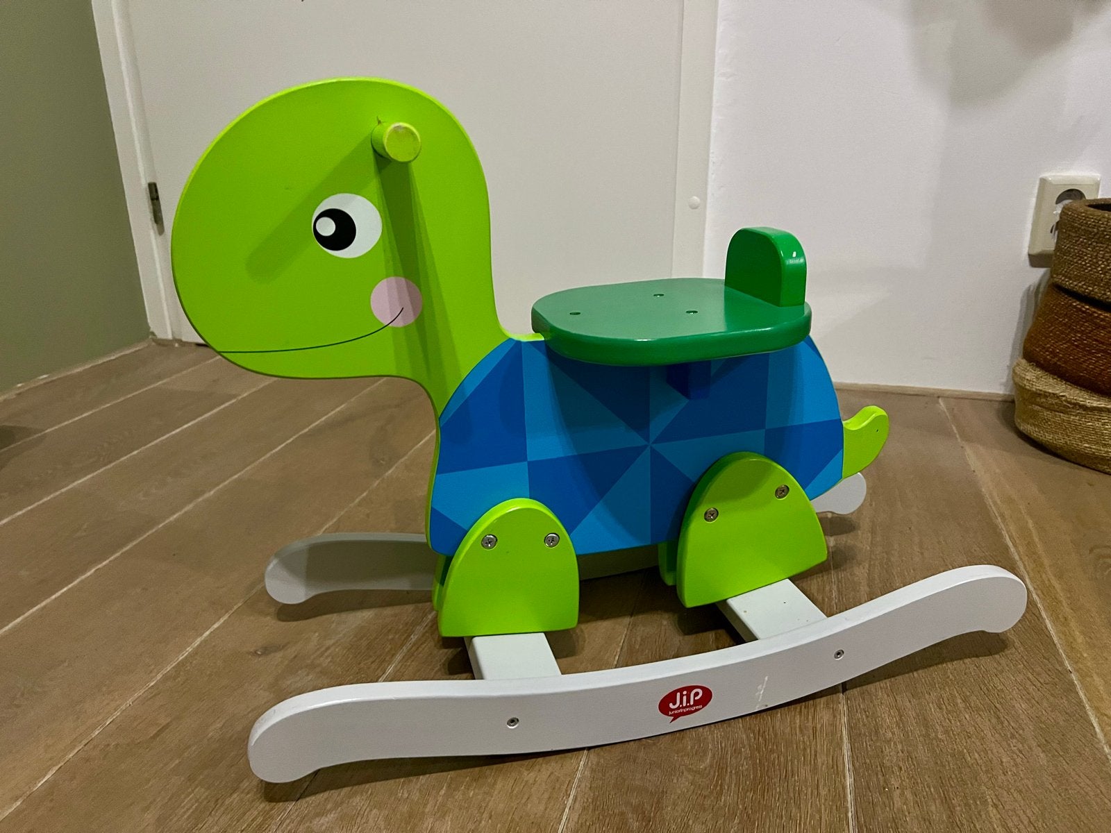 Hobbeldier hobbelpaard schildpad zo goed als nieuw, Ophalen of Verzenden, Zo goed als nieuw