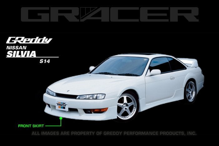 Greddy Gracer Frontlip voorlip lip - Nissan 200sx S14a, Ophalen of Verzenden