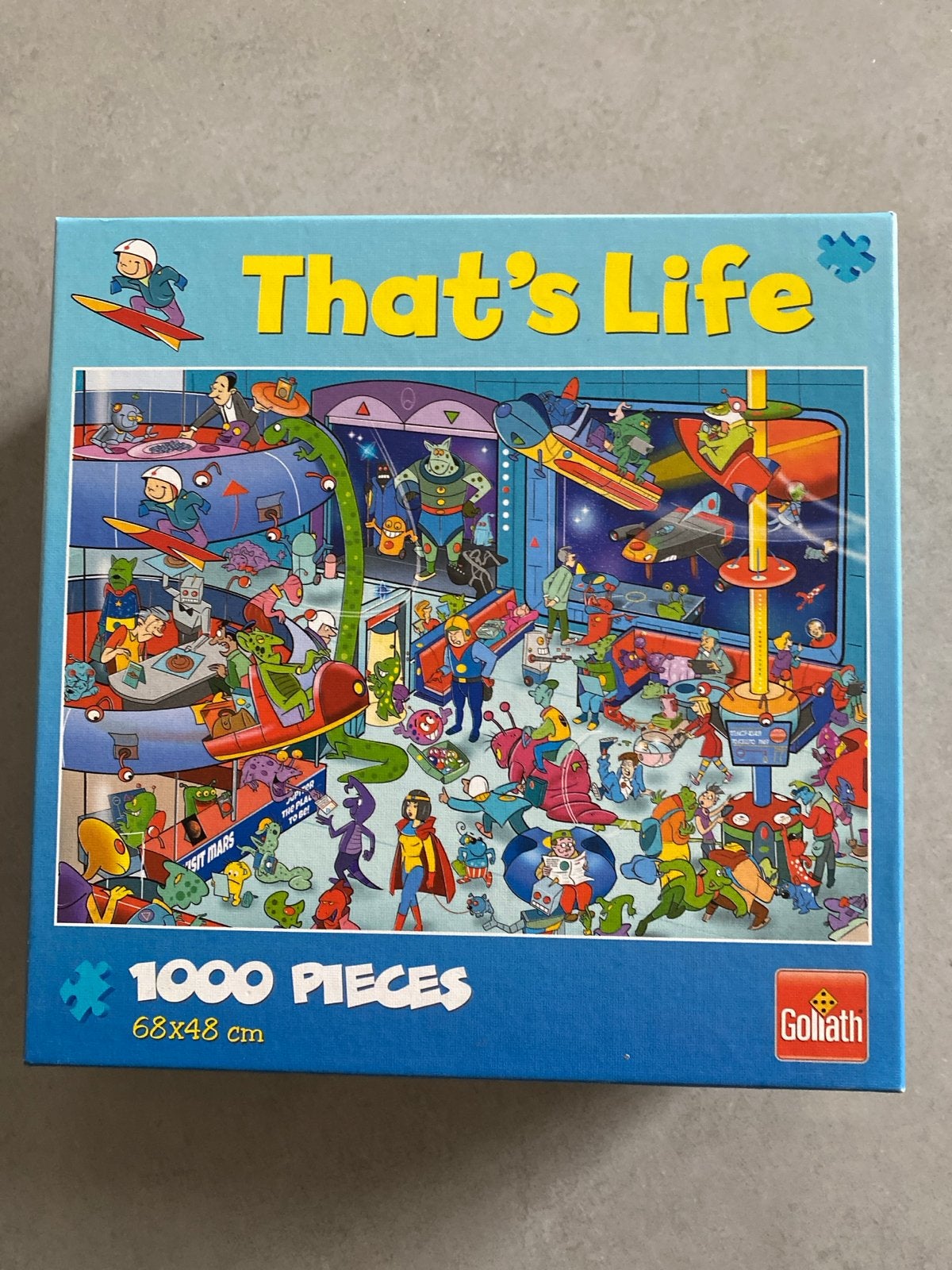 Goliath That's Life no 71426 Legpuzzel 1000 stukjes, Ophalen of Verzenden, 500 t/m 1500 stukjes, Zo goed als nieuw, Legpuzzel