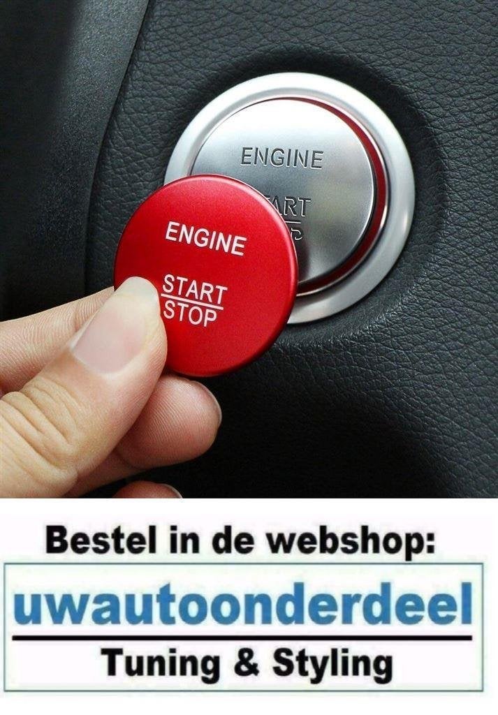 Rode Start Knop Geschikt Voor Mercedes A Klasse W176, Verzenden