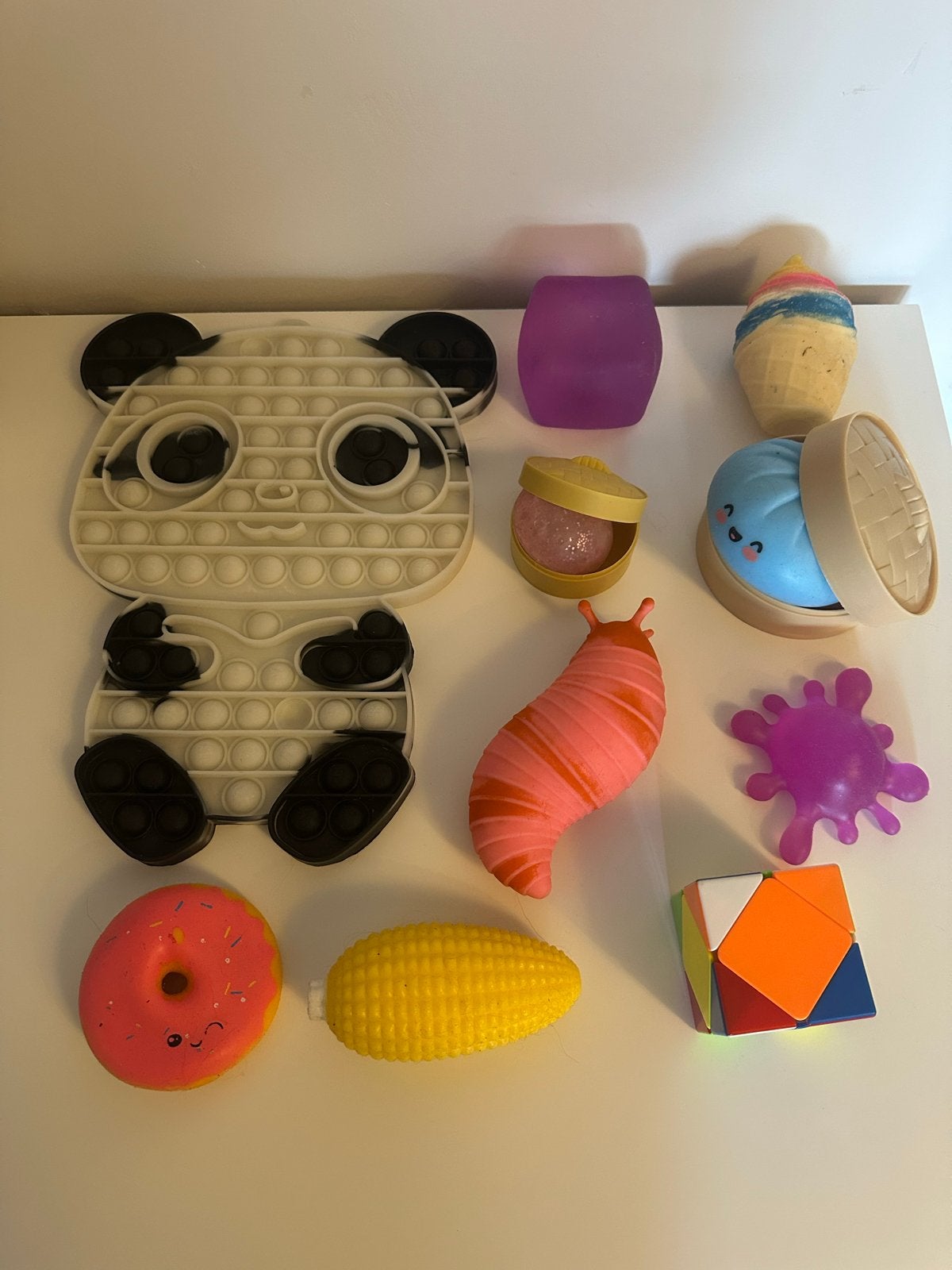 Grote collectie fidget toys: Pop-it, squishies en meer!, Ophalen of Verzenden, Gebruikt, Jongen of Meisje