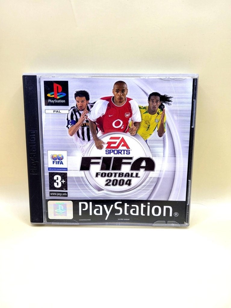 FIFA 2004 - PlayStation 1 - PS1, 1 speler, Sony support, Taurusavenue 16 Hoofddorp, Eén computer