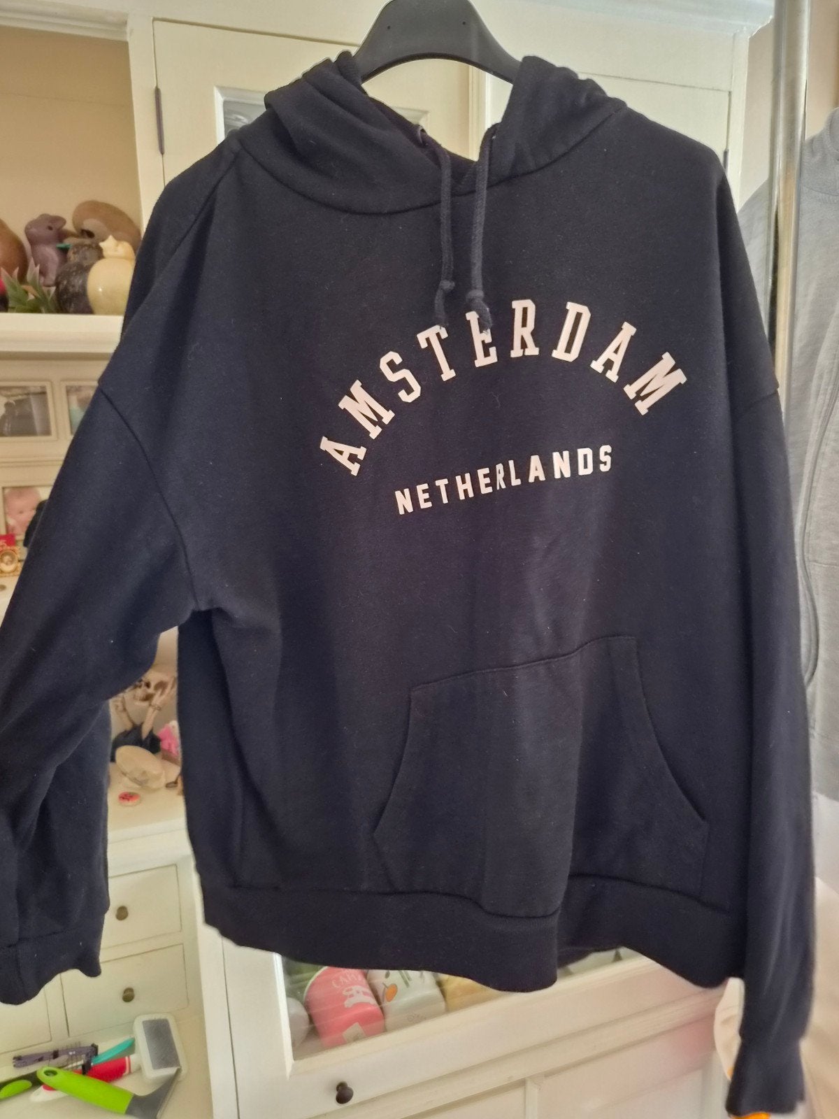 Primark Amsterdam hoodie - Maat L, Primark, Zwart, Maat 42/44 (L), Ophalen of Verzenden