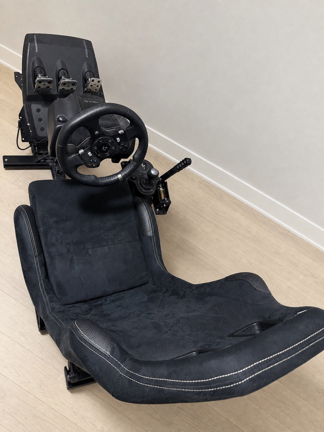 Playseat Evolution Alcantara + Logitech G29, Ophalen, Zo goed als nieuw, Playseat of Racestoel, PlayStation 1