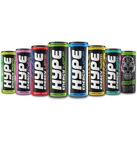 Tray 24 stuks HYPE energy, Ophalen of Verzenden, Nieuw, Poeder of Drank