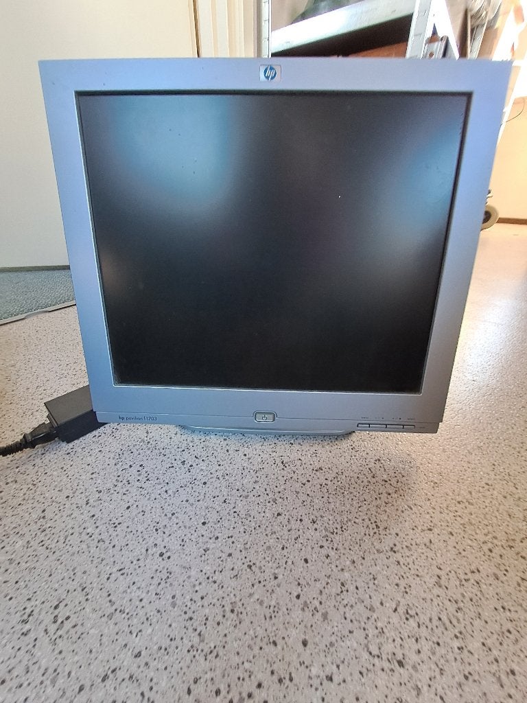 "vintage" beeldscherm 19", Computers en Software, Ophalen, Gebruikt, HP, Overige typen