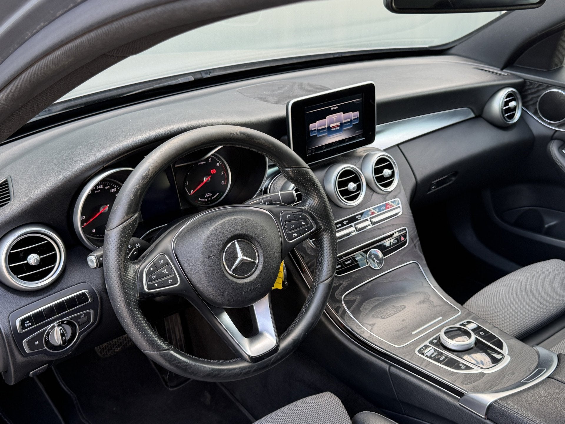 Mercedes-Benz C-Klasse Estate BWJ 12-2016 | 350 e 279 PK Lea, Automaat, Achterwielaandrijving, Gebruikt, Leder en Stof