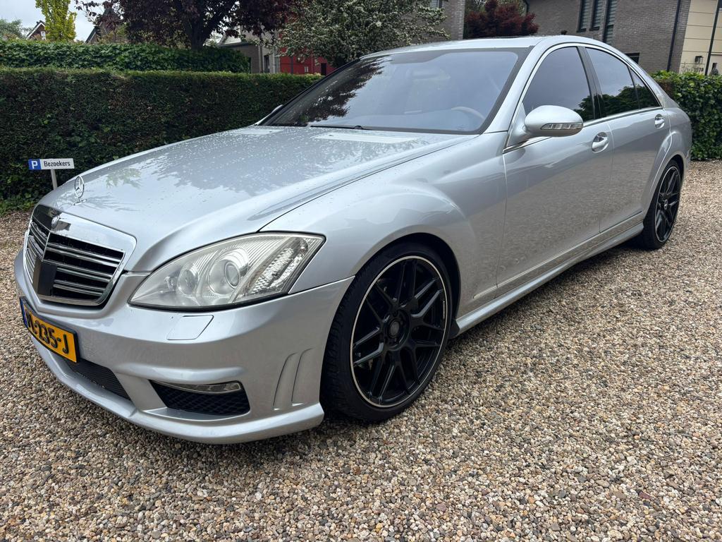 Mercedes-Benz S-Klasse 500 AMG 2006 BOMVOL OPTIES, Auto's, Automaat, Achterwielaandrijving, 8 cilinders, Leder