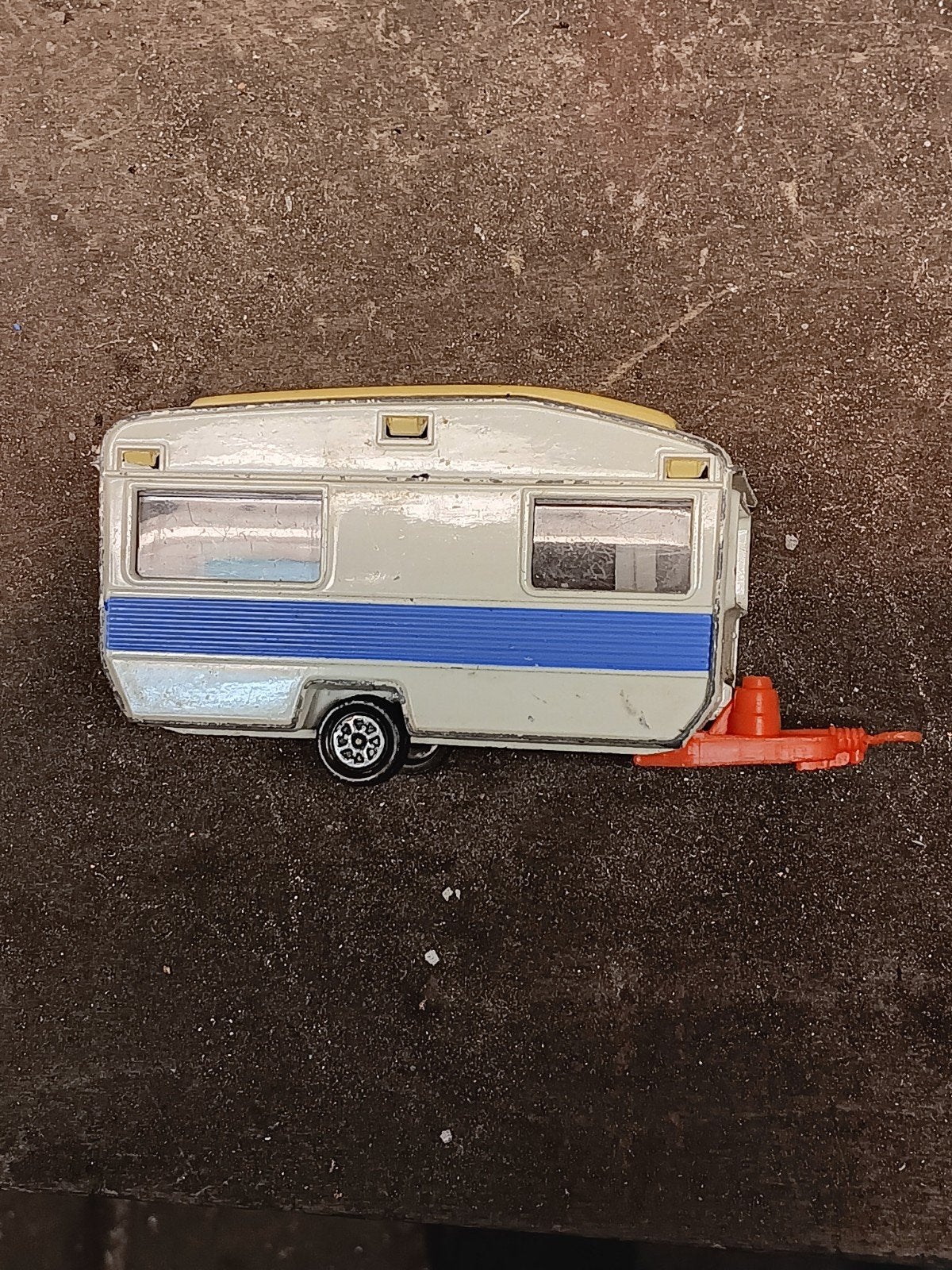 Vintage Corgi Toys Caravan - Made in GT Britain, Overige merken, Gebruikt, 1:50 of kleiner, Overige typen