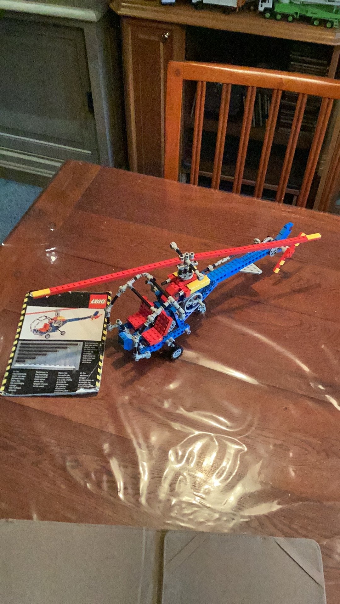 Technic lego set 8844 helicopter, Kinderen en Baby's, Speelgoed | Duplo en Lego, Lego, Compleet, Ophalen of Verzenden, Zo goed als nieuw
