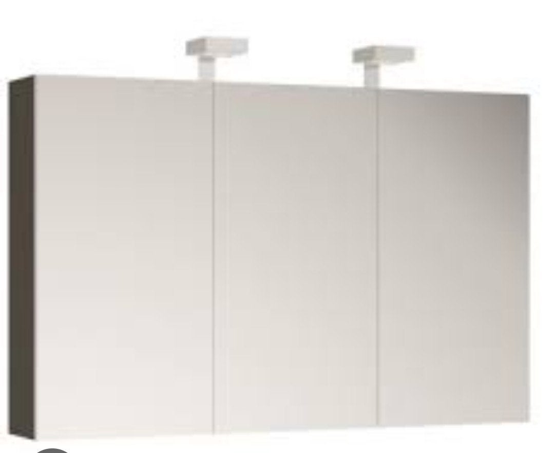 Allibert Wit Spiegelkast 3 spiegels, Huis en Inrichting, Badkamer | Badkamermeubels, 100 tot 150 cm, Overige typen, Nieuw, Ophalen of Verzenden