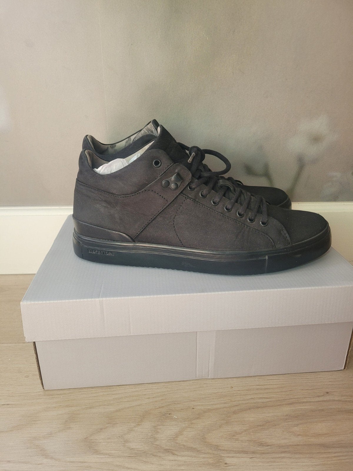 blackstone schoenen sneakers zwart  43, Blackstone, Verzenden, Zwart, Zo goed als nieuw