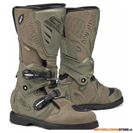 SIDI Sidi Adventure 2 Gore-Tex Motorlaarzen, Groen, Motoren, Ophalen of Verzenden, Nieuw met kaartje