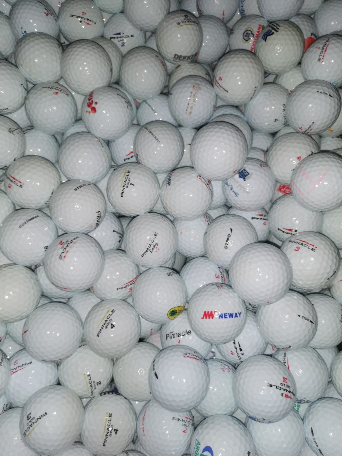 Pinnacle gold golfballen 100 stuks AAAA kwaliteit, Ophalen of Verzenden, Bal(len)