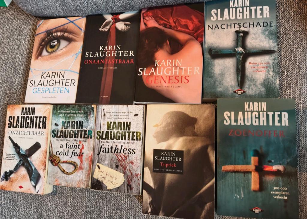 Diverse Karin Slaughter boeken, Ophalen of Verzenden, Gelezen, Karin Slaughter