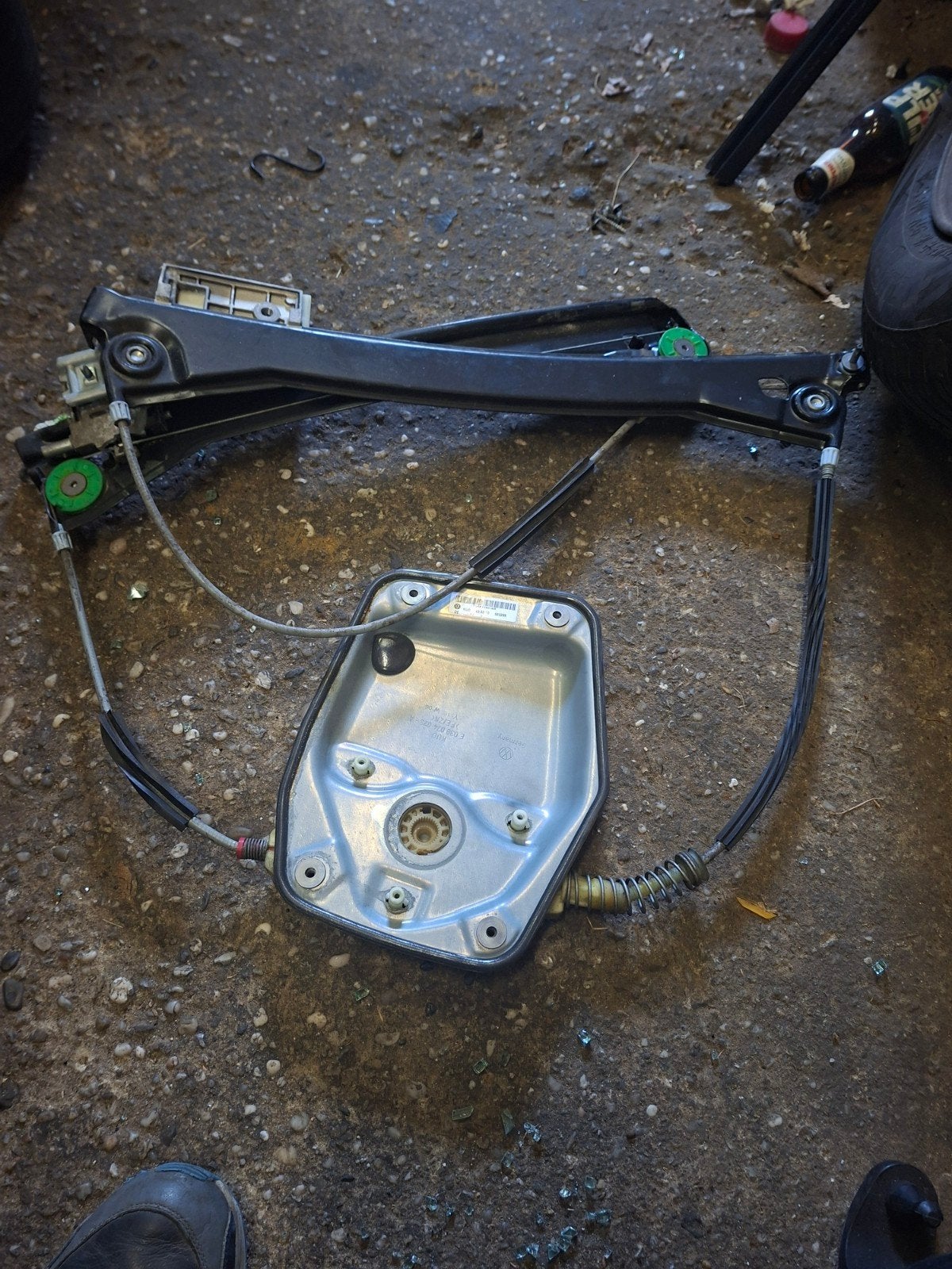Raammechanisme VW Golf 6 1K1837401AB, Auto-onderdelen, Ruiten en Toebehoren, Ophalen of Verzenden, Gebruikt, Volkswagen