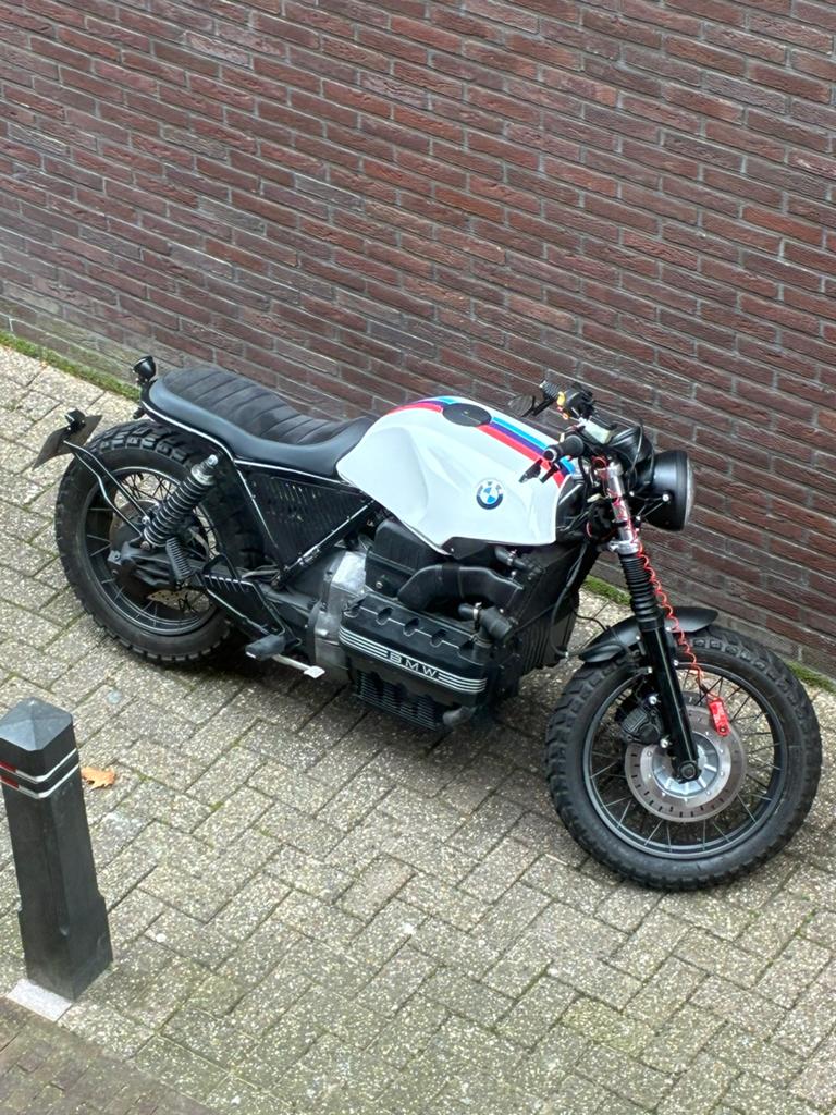 BMW k100 met spaakwielen, Motoren, Motoren | BMW, Occasion, 4 cilinders, Motorrijbewijs A, Particulier