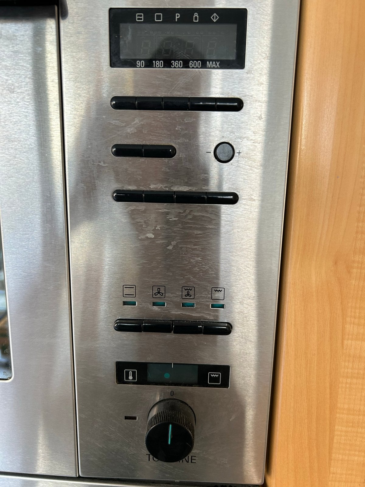 Siemens Microwelle Plus Inbouw Magnetron, Ophalen, Gebruikt, 60 cm of meer, Grill
