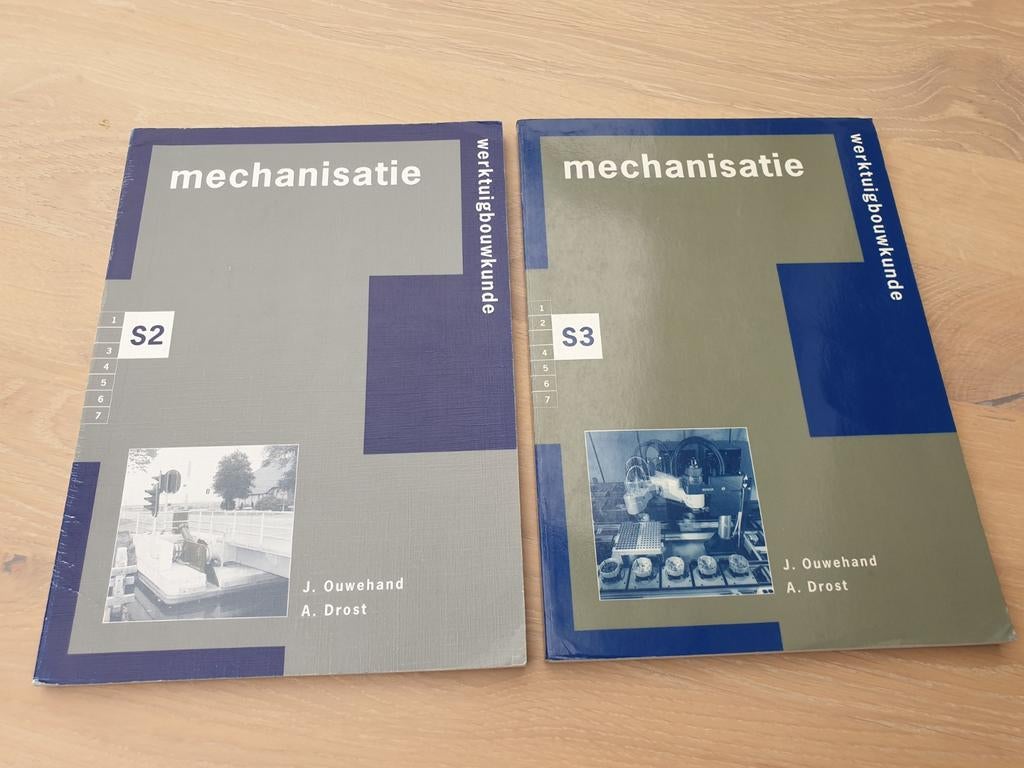 Werktuigbouwkunde Mechanisatie S2 & S3 - J. Ouwehand, J. Ouwehand, A. Drost, Ophalen of Verzenden, Zo goed als nieuw, Werktuigbouwkunde