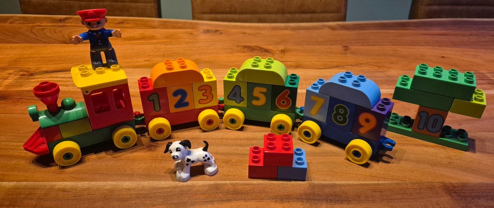 LEGO Duplo Getallentrein 10558, Ophalen of Verzenden, Zo goed als nieuw, Duplo, Complete set