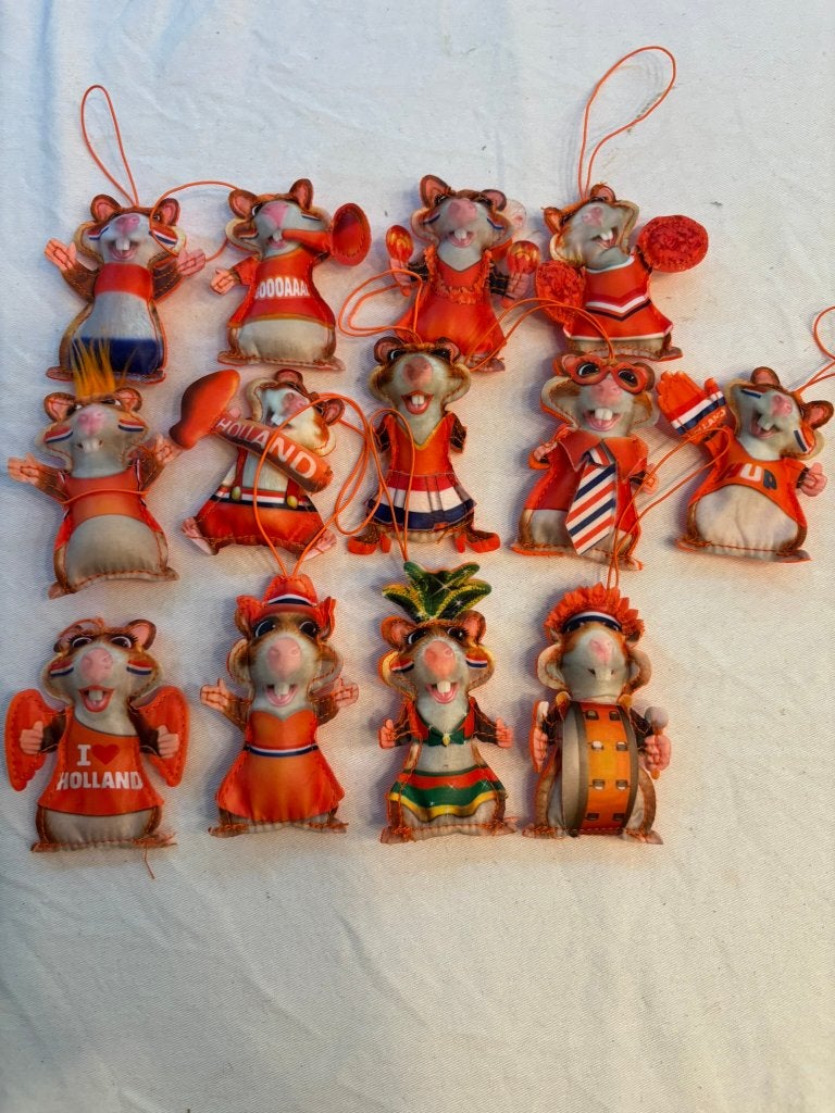 13 ah albert heijn mini hamsters oranje wk/ek voetbal!, Ophalen of Verzenden, Zo goed als nieuw