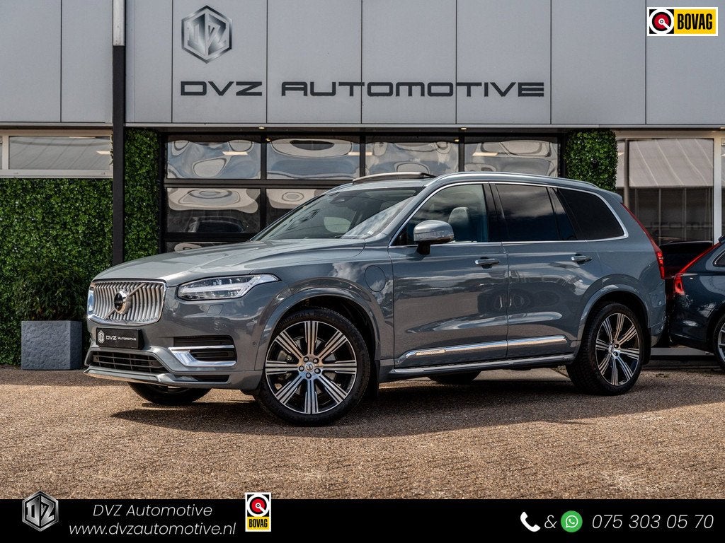 Volvo XC90 2.0 T8 Recharge AWD Ultimate Bright | Massage | B, Auto's, Volvo, Gebruikt, Met garantie (alle), 7 stoelen, Lichtsensor