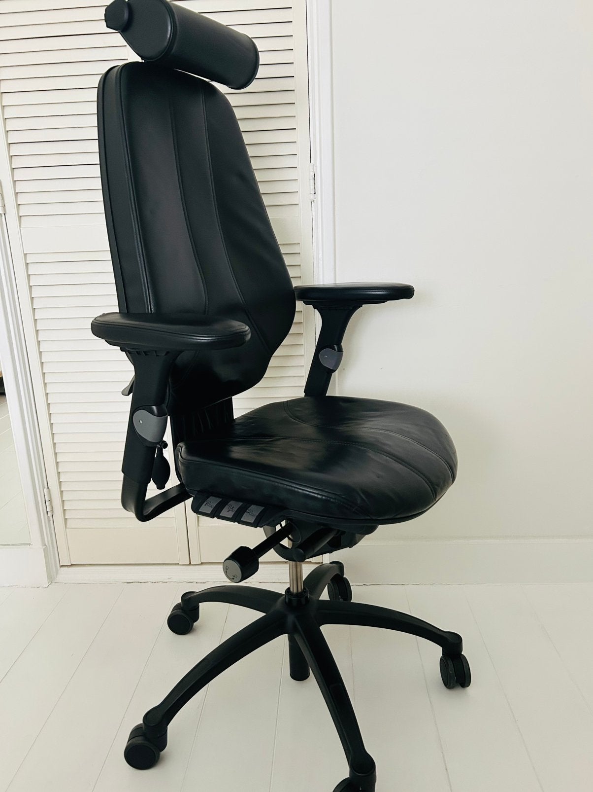 24 UUR RH LOGIC 400 Ergonomische Bureaustoel NIEUWSTAAT, Zwart, Ophalen of Verzenden, Bureaustoel, Ergonomisch