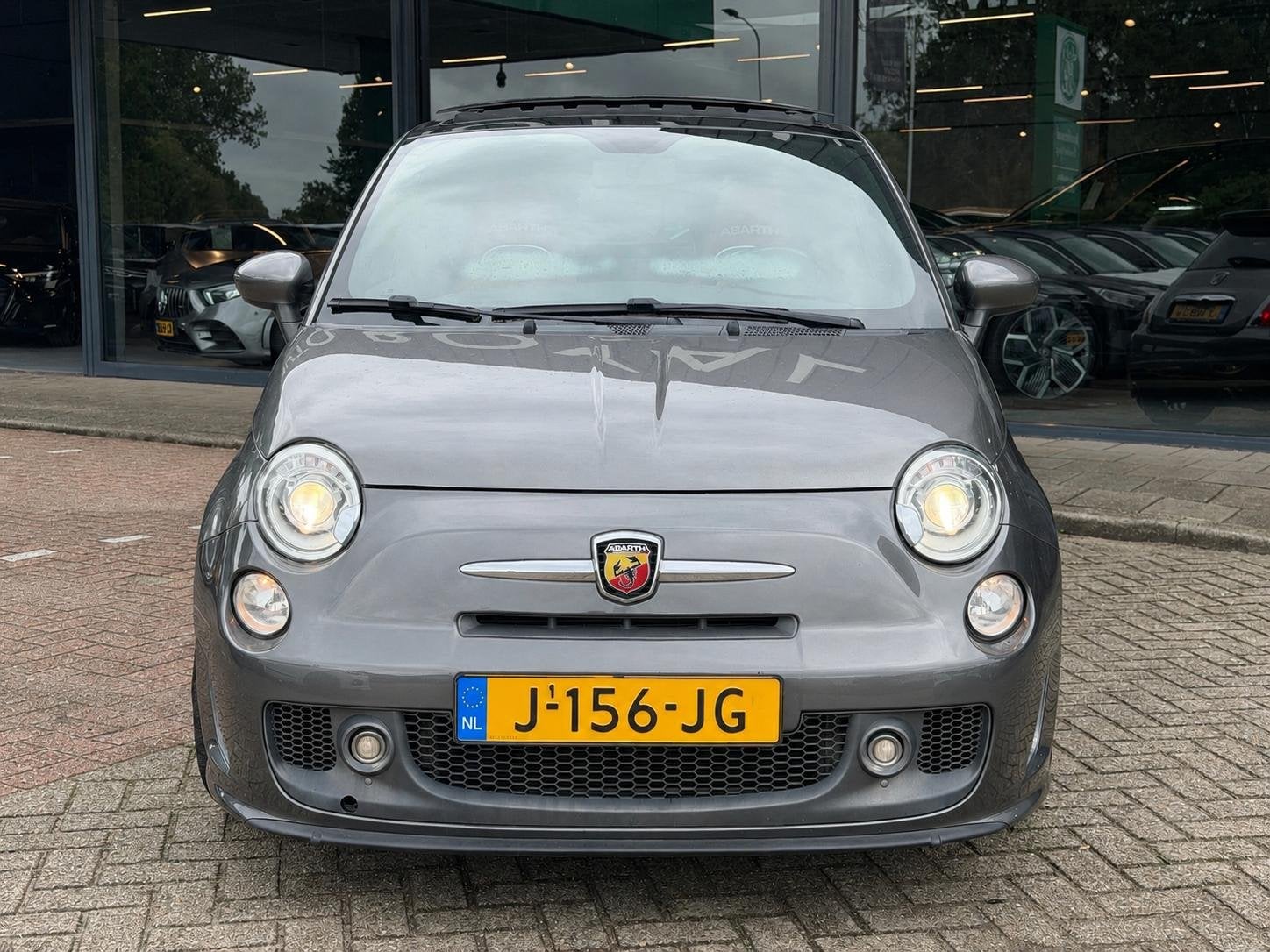Fiat 500 1.4 T-Jet Abarth Turismo AUTOMAAT | PANORAMADAK | S, Auto's, Euro 6, 4 cilinders, Parkeersensor, Leder